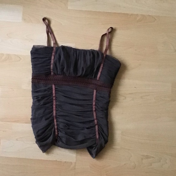 Cache brown tank top - Picture 1 of 7